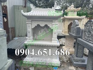 Am thờ đá trắng đẹp để tro cốt bán tại Đồng Nai AĐT60 – Am thờ tro cốt tại Đồng Nai, Bình Phước
