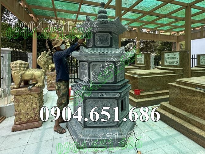 Mẫu bảo tháp đá nhỏ để tro cốt đẹp - Tháp thờ cốt nhỏ