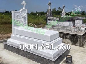 Mẫu mộ công giáo đẹp bán tại Tây Ninh 70MCG – Mộ đá tại Tây Ninh