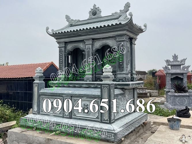 Mẫu mộ đá đẹp để tro cốt bán, lắp đặt trọn gói tại Đồng Nai, Bình Phước - Chụp mộ để tro cốt tại Đồng Nai