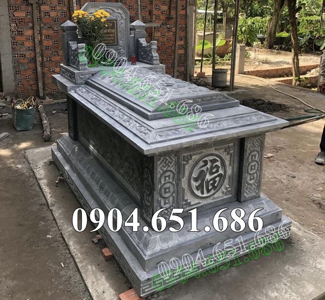 Mẫu mộ để hài cốt đá khối đẹp bán tại Tây Ninh, Long An - Chụp mộ đá tại Tây Ninh
