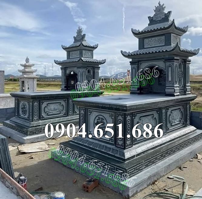Thiết kế xây mộ, chụp mộ đê hài cốt bằng đá bán tại Tây Ninh, Long An - Mộ đá đẹp bán tại Tây Ninh